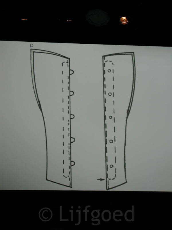 Lingerie historisch korset corset Lijfgoed workshop opleiding Annet van Maanen 35